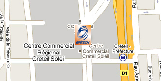 Plan 1 avenue du Général de Gaulle 94000 CRÉTEIL