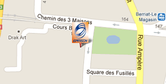 Plan 155, cours Berriat 38000 GRENOBLE